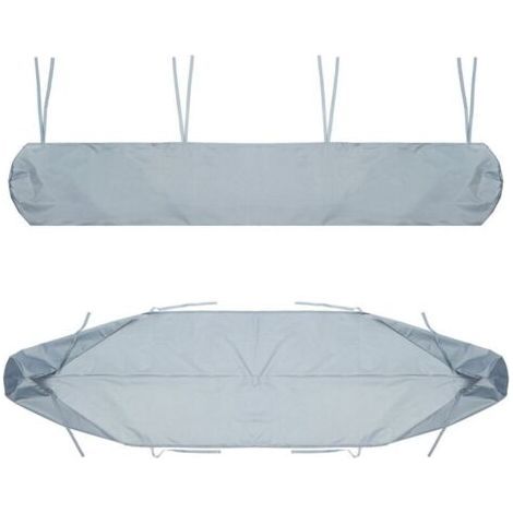 5 m Sac de Protection pour Store Banne(Gris),Housse de Protection Anti-poussière pour auvent de terrasse Noir Housse de Rangement (1/4)