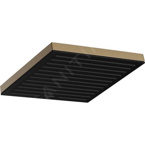 Pulsify E douche de tête murale/plafonnière 260 1 jet, bronze brossé (24330140) (1/5)