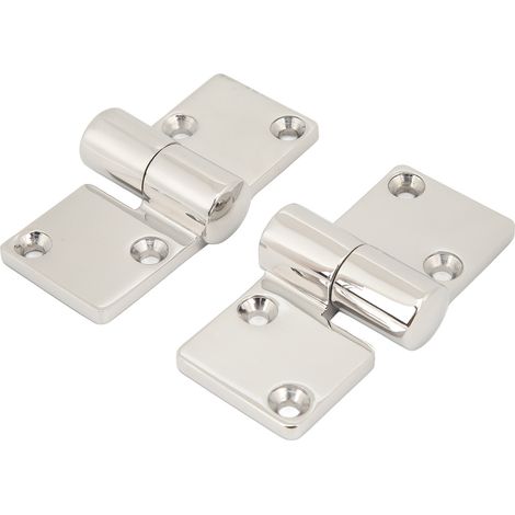 Charnière marine pliante en acier inoxydable 316 pour porte de bateau, paumelle à plat pour armoire bateau, camping-car, quincaillerie nautique robuste (1/5)