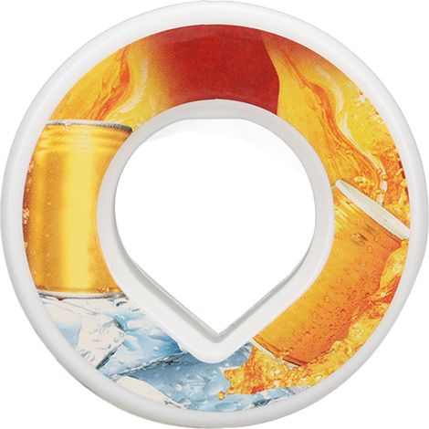 Anneau d'eau parfumé aux fruits 0 sucre 0 calories, arôme fruité pour sport et voyage, style Red Bull.