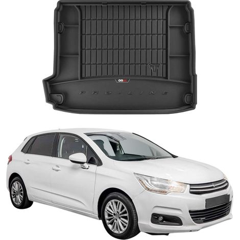 OMAC Kofferraumwanne Auto Kompatibel mit Seat MII 2012 bis 2023, Antirutsch Wasserdicht, 3D Premium TPE, Schwarz