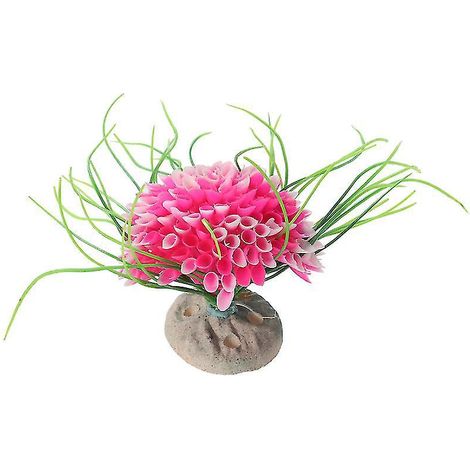1 plante d'aquarium en plastique pour aquarium (1/3)