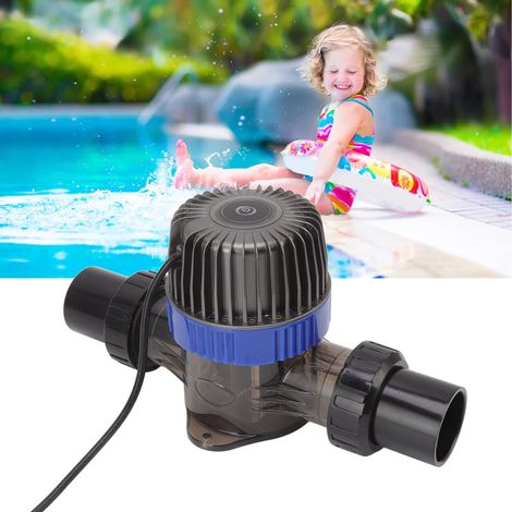 [Cellule générateur de chlore intelligent] + [SC 4] + [2 vitesses pour spa] - Générateur de chlore par sel, contrôle intelligent, métal et ABS, taille 324x120mm, couleur lumière, 2 vitesses pour spa/p (1/4)