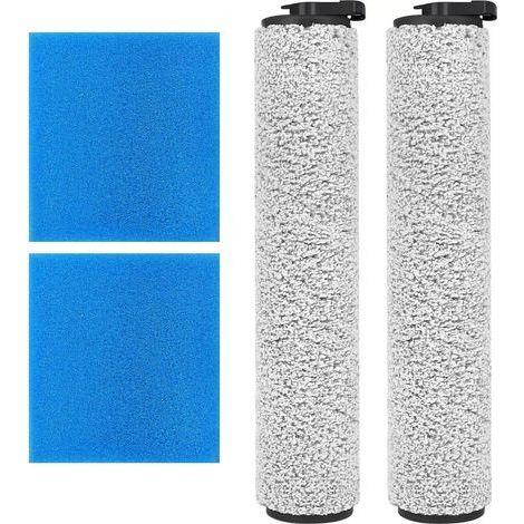 Brosse Rouleau pour Eureka New4002 Brosses + 2 FiltresAspirateur Laveur