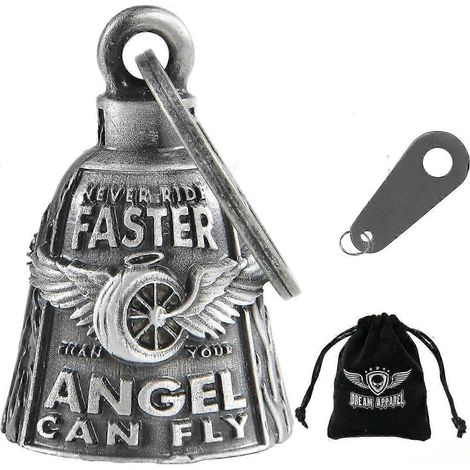 Cloches de moto pour motards, clochettes ange gardien, clochettes Gremlin pour motard, porte-clés pour : (1/4)