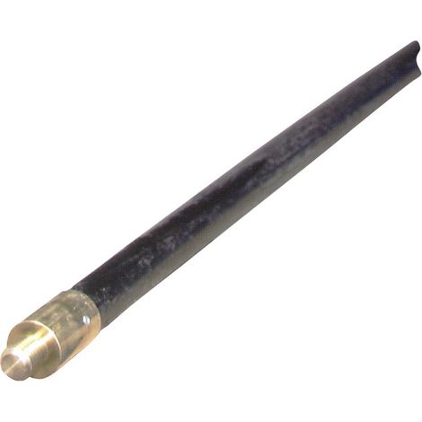 Canne de ramonage - Longueur: 2000 mm - Diamètre: 18 mm - MF: 12x175 - NOIR (1/2)