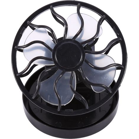 Ventilador Solar para Gorra 75x75mm, Sin Baterías ni Cables, Clip Ajustable – Ideal para Camping, Pesca y Senderismo al Aire Libre (1/5)
