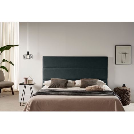 Cabecero Tapizado GENOVA Acualine 160x120x8 cm - Moonia (1/5)