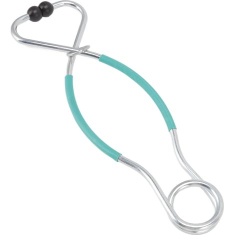 Pinces à bétail et à buffles, en métal, sans trous, à forte force de traction, outil de traction pour l'agriculture, l'élevage et la médecine vétérinaire, grande taille, vertes (1/5)