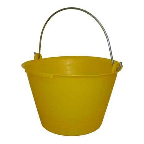 SECCHIO MURATORE 'EXTRA' 12 LT Colore giallo