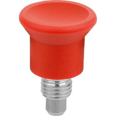 KIPP Arretierbolzen Mini M10x1 Ø5 S5 Form A O. Rastnut O. Kontermutter S. (1/3)