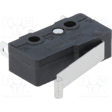 Microrruptor 3Amp Palanca 17mm+simulacion Rueda