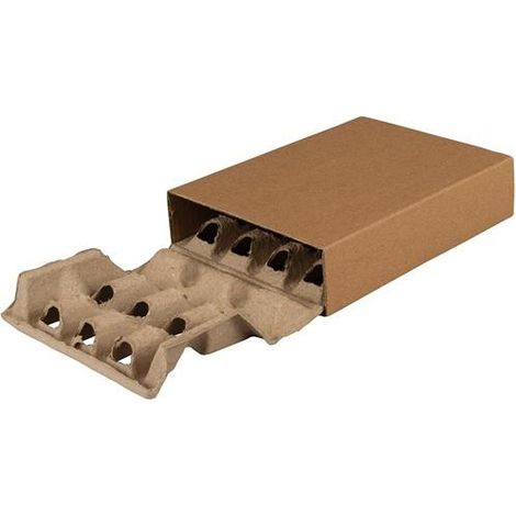 Polsterbox L-BOXeco basic Maße 200x142x40mm Noppenhöhe 20mm TRANSPAK