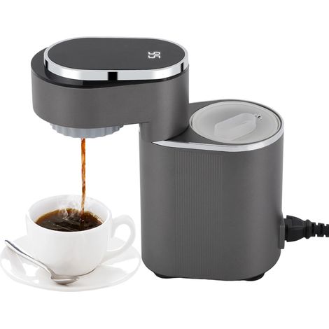 Mini cafetera de viaje, máquina de espresso, máquina de café con leche 150 ml / 5,28 oz, Para cocinas domésticas, salas de estar, salones de té, hoteles, viajes, oficinas