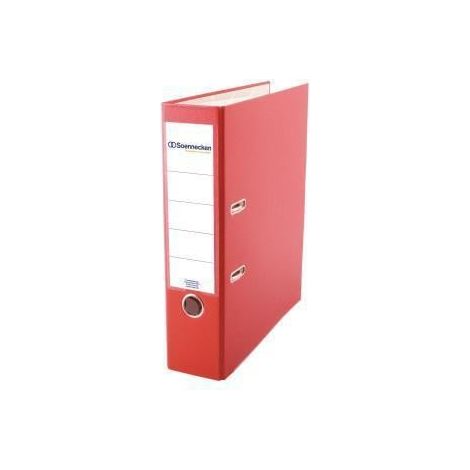 Soennecken Ordner 3335 DIN A4 80mm PP rot (1/4)
