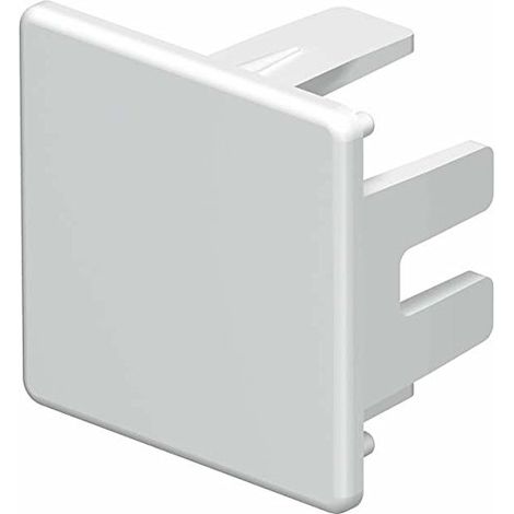 OBO Bettermann Pieza final 30x30mm Cloruro de polivinilo blanco puro RAL 9010, 6193188