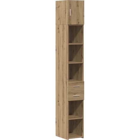Maison Exclusive - Armario de almacenamiento con cajón 2 pcs Robl (1/5)