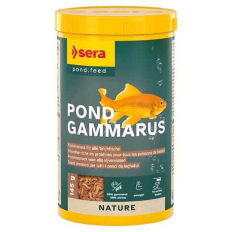 Sera Pond Gammarus Nature - Confezione 145 Gr - (1/2)