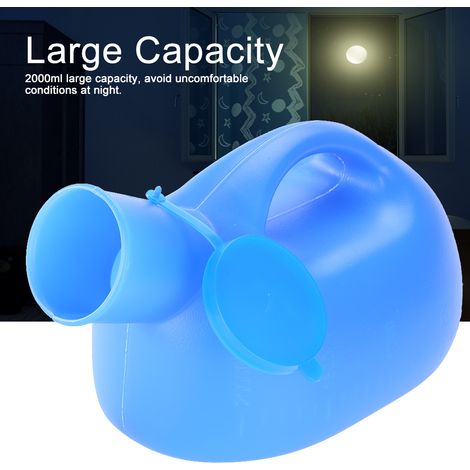 Urinoir Portable Homme 2000ml - Bidon de Randonnée avec Bouchon Étanche pour Voyage (1/5)