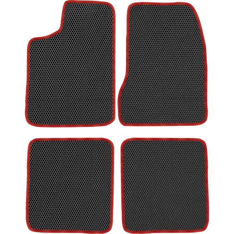 Seat Cordoba I (1993–1999). Spezielle Fußmatten – EVA-Schaumstoff, schwarz, Wabenmuster. (1/5)