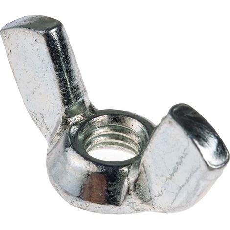 Ecrou à ailes, M6, en Acier ( Prix pour Sachet de 50 )