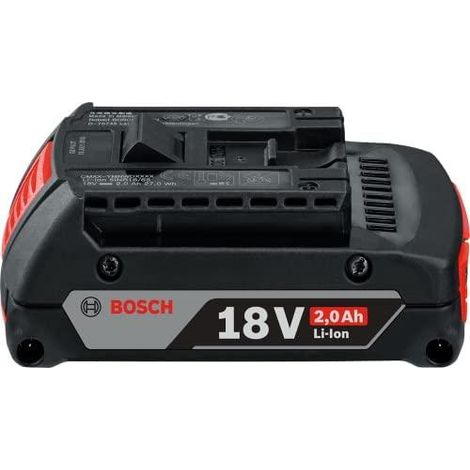 Bosch Akku 18V 2.0Ah Schwarz für Elektrowerkzeuge