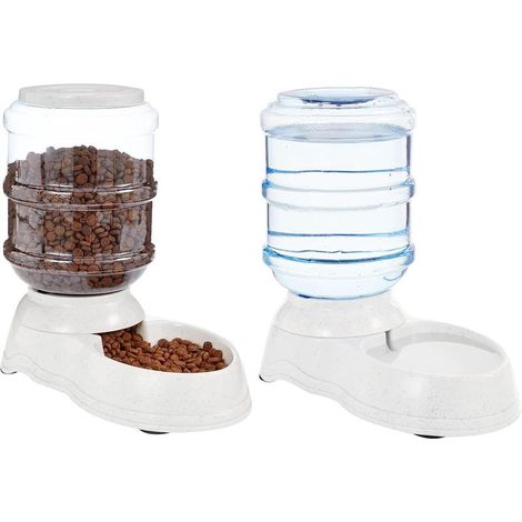 Distributeur eau nourriture animaux, lot 2 automatique gravité (1/4)