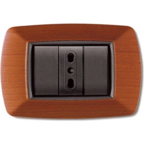 10 x PLACCA LIFE LIVING PLAST LEGNO CHIARO 3P