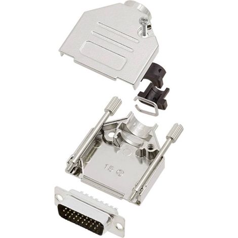 Kit embase SUB-D mâle Nombre de pôles: 26 encitech DTCK15-HDP26-K 6355-0062-02 180 ° fût à souder 1 (1/2)