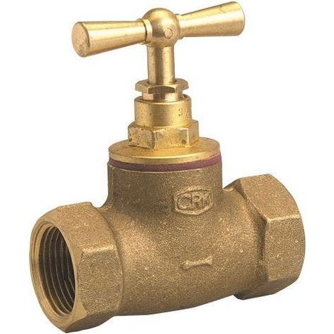 Robinet d'arrêt laiton F-F 20x27 - G.R.K