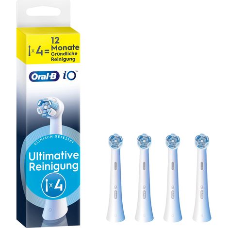 Oral-B iO Ultimative Reinigung Ersatzbürste weiß, 4 Stück