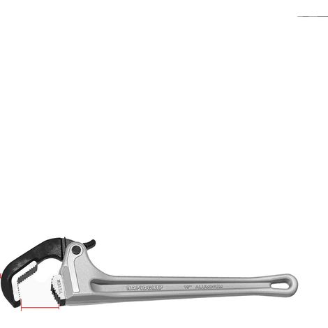 Clé à molette, réglage automatique des mâchoires, design léger, prise ergonomique (1/2)