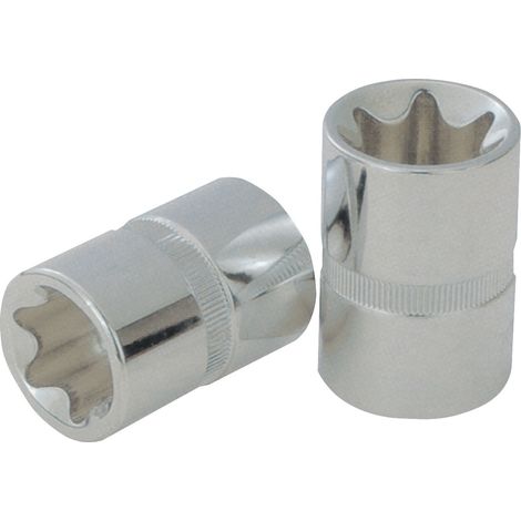 3/8" CHROMEplus Torx-E-Stecknuss, E10 (1/3)
