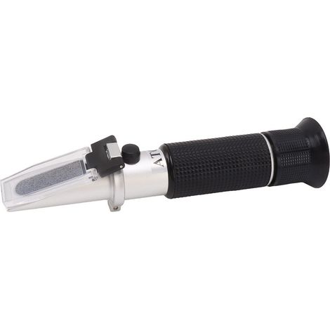 Brix 10-30% Refraktometer, tragbares Aluminium-Hydrometer zur Messung des Zuckergehalts von Früchten, Honig und gesüßten Getränken. (1/5)