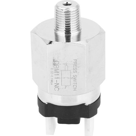Pressostat réglable NC QPM11-NC, G1/8 po, 220 V CA, 48 V CA/CC, 0,02 à 0,1 MPa (1/5)