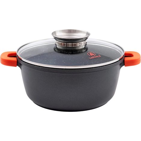 Faitout en aluminium - 44 - noir - Robucook