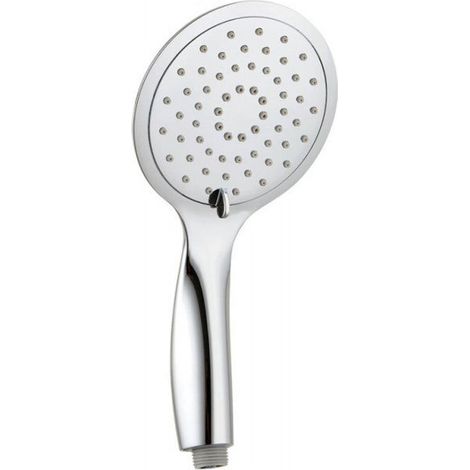 Pommeau de douche Fino chromé - Design universel - Trois jets - Système anticalcaire - Poignée ergonomique (1/3)