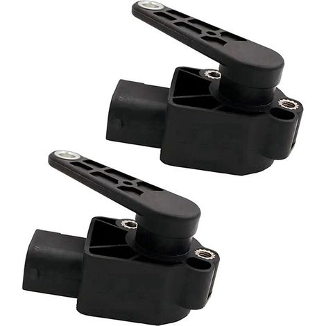 Due sensori di livello fari/sensori di altezza sospensioni per BMW X1 E84, X5 E70, X6 E71 e X6 E72, codici ricambio: 37146853754, 37146778814 e 37146763736