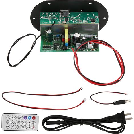 Amplificateur audio voiture 30-120W pour caisson de basses Bluetooth universel 220V/12V/24V avec prise CN (1/5)