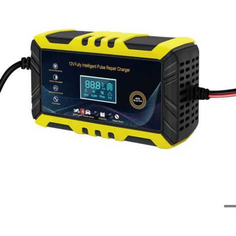 Chargeur De Batterie - 12V 24V - 8A 4A - Pour Voiture Moto Camion - AGM Gel Wet SLA - 6-150 Ah (1/4)