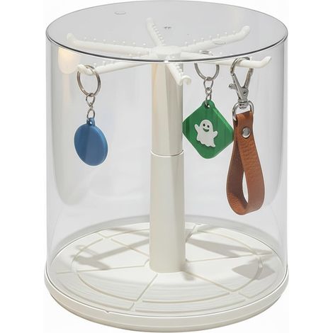 Vitrine À Poupées Stockage Rotatif Empilable Antipoussière Coffret De Protection Figurines Et Objets De Collection Pour Pendentifs Modèles Boutique Chambre D'Salle De (1/5)