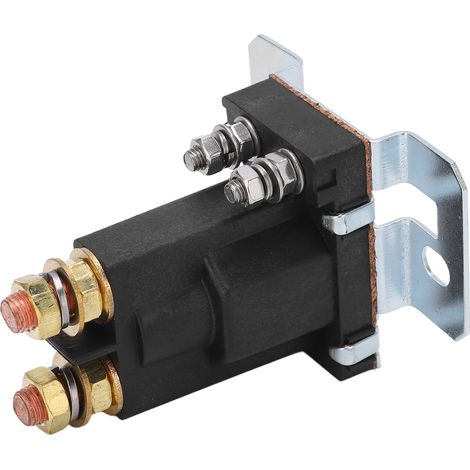 Relais de démarrage 12V 500A, borne en cuivre rouge, pour systèmes multi-batteries, chariot élévateur, génie automobile, boîtier de relais robuste (1/5)