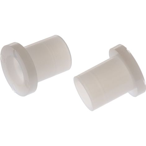 Rs Pro – Isolateur à vis nylon M8 x 12mm – Filetage métrique pas standard – Pour applications électriques – Sachet de 50 unités
