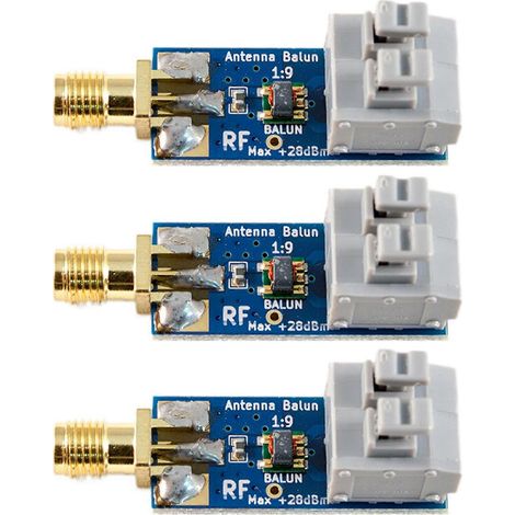 One Nine 3X 1:9 HF-Antennenbalun: Kompakter und kostengünstiger 1:9-Balun für Langdraht-HF-Antennen, RTL-SDR-Frequenzband 160 m–6 m (1/5)