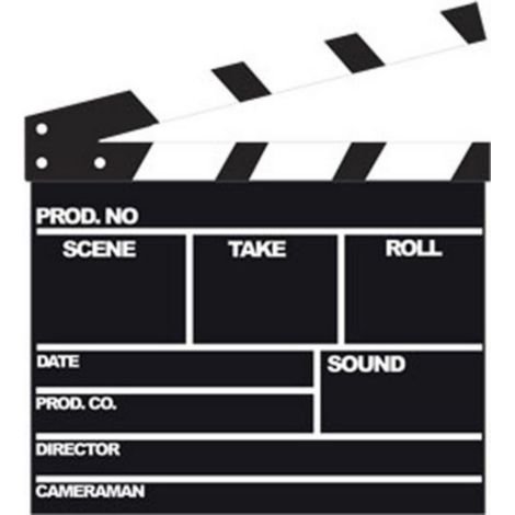 Figurine en carton Clap de Cinéma - Film Clapper 84 cm (1/3)