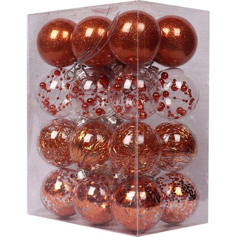Bola De Navidad - Adorno Colgante Para Árbol De Navidad - Set Decorativo - 1 Unidad (1/5)
