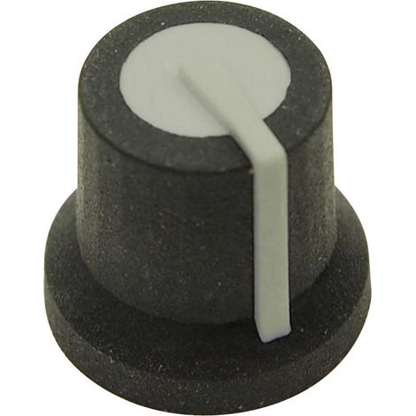 Cliff CL170825BR CL170825BR Drehknopf Schwarz, Grau (Ø x H) 16.8 mm x 14.5 mm 1 St.