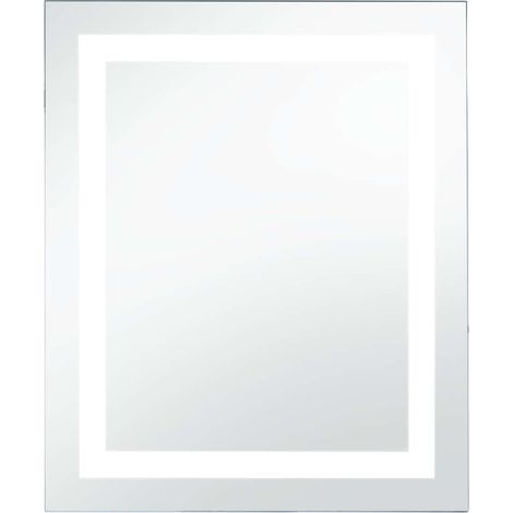 Espejo de baño con LED y sensor táctil 60x80 cm vidaXL (1/5)