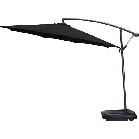 Toldo de repuesto para sombrillas de jardín de 3 m (9,8 pies) con 8 varillas – Oscuro, resistente a los rayos UV e impermeable – Montaje rápido (1/4)