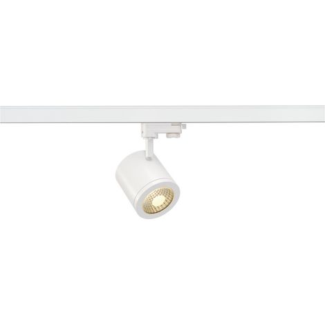 Spot sur rail LED Enola Triphasé - blanc - 3000K - 152431